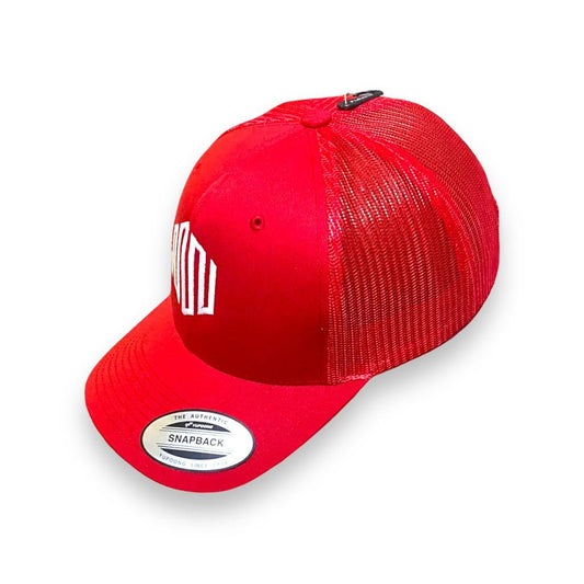 KMS x YP Classics® Retro Trucker cap (Red)